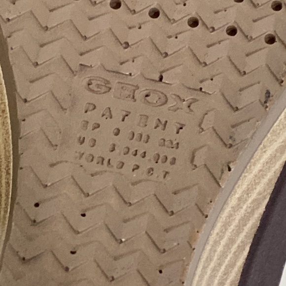 Geox Respira Brown Leather Sandals Gold Tone Hardware size 9.5/ 10 US - Picture 12 of 13